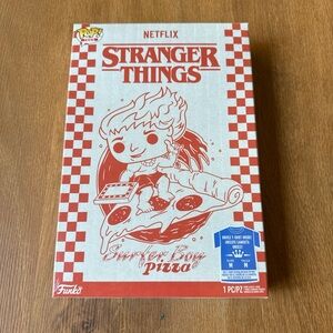 Unisex Size Medium Netflix Stranger Things Pop Tees Surfer Boy Pizza T-Shirt New